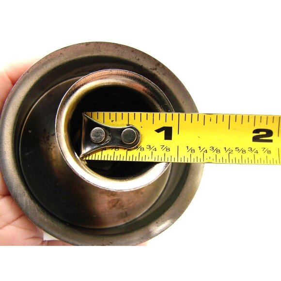 Wooden Metal Candleholder Vintage MCM Rustic Heavy 9.5" Replacement Centerpiece - Picture 8 of 12